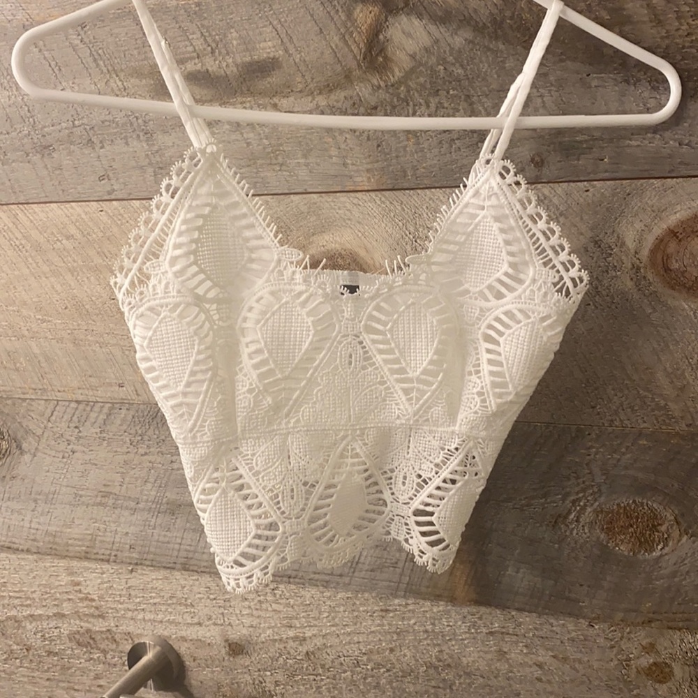 White Bralette